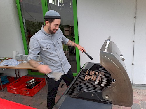 Marius in Aktion-